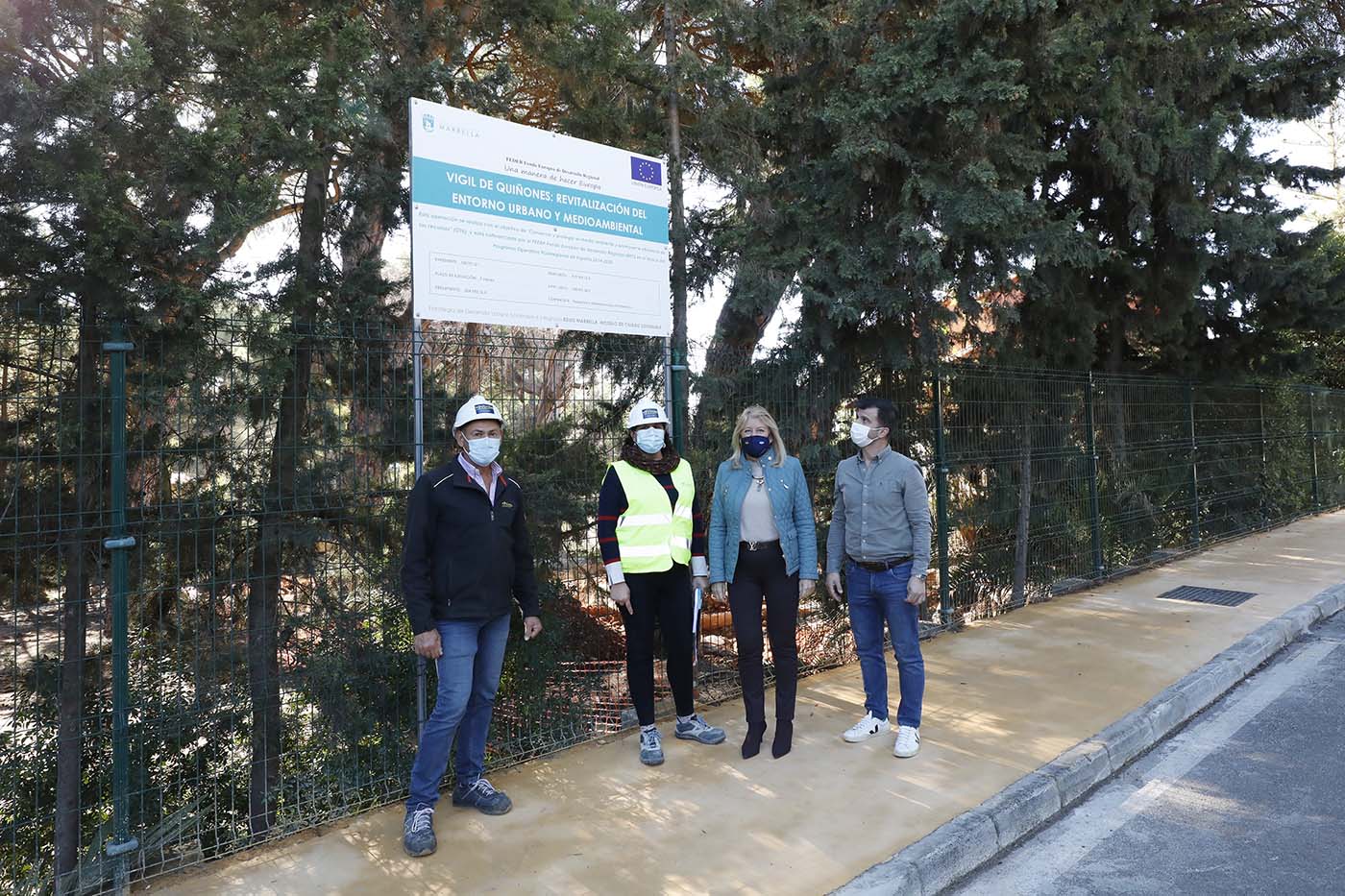 El Ayuntamiento comienza los trabajos para la revitalización de 4.600 metros cuadrados del entorno urbano y medioambiental del Vigil de Quiñones